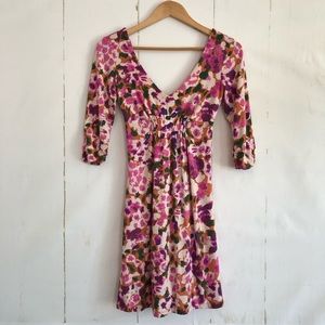 CAbi #110 Everybody Dress Hydrangea Print